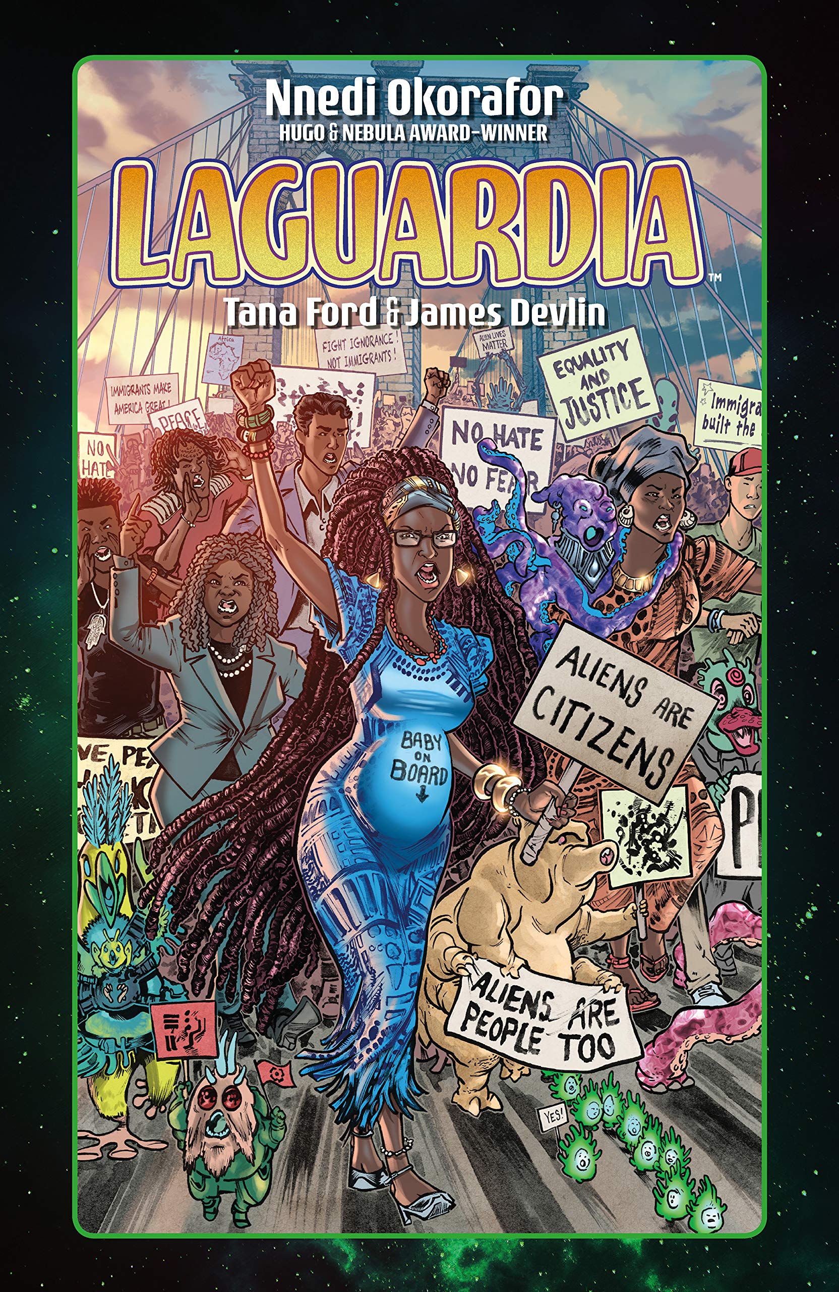 LaGuardia (2019) by Nnedi Okorafor. Image from nnedi.com