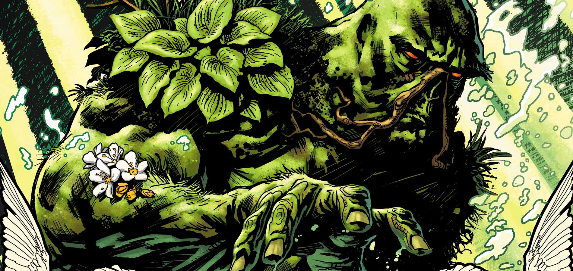 The Swamp Thing. Image from dccomics.com